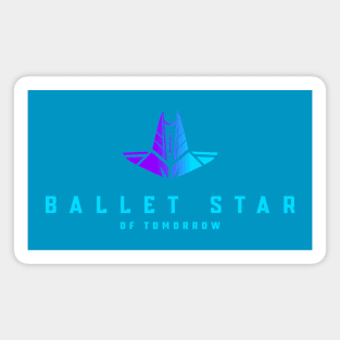 Ballet Star of Tomorrow with Futuristic Tutu Magnet